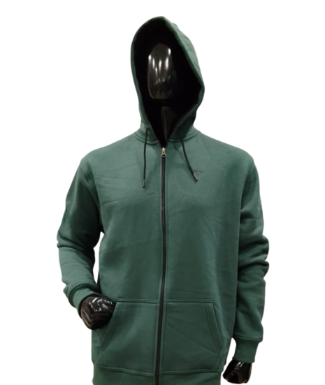 Casual Green Hoodie