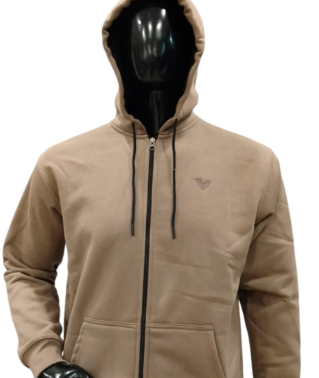 Casual Brown Hoodie